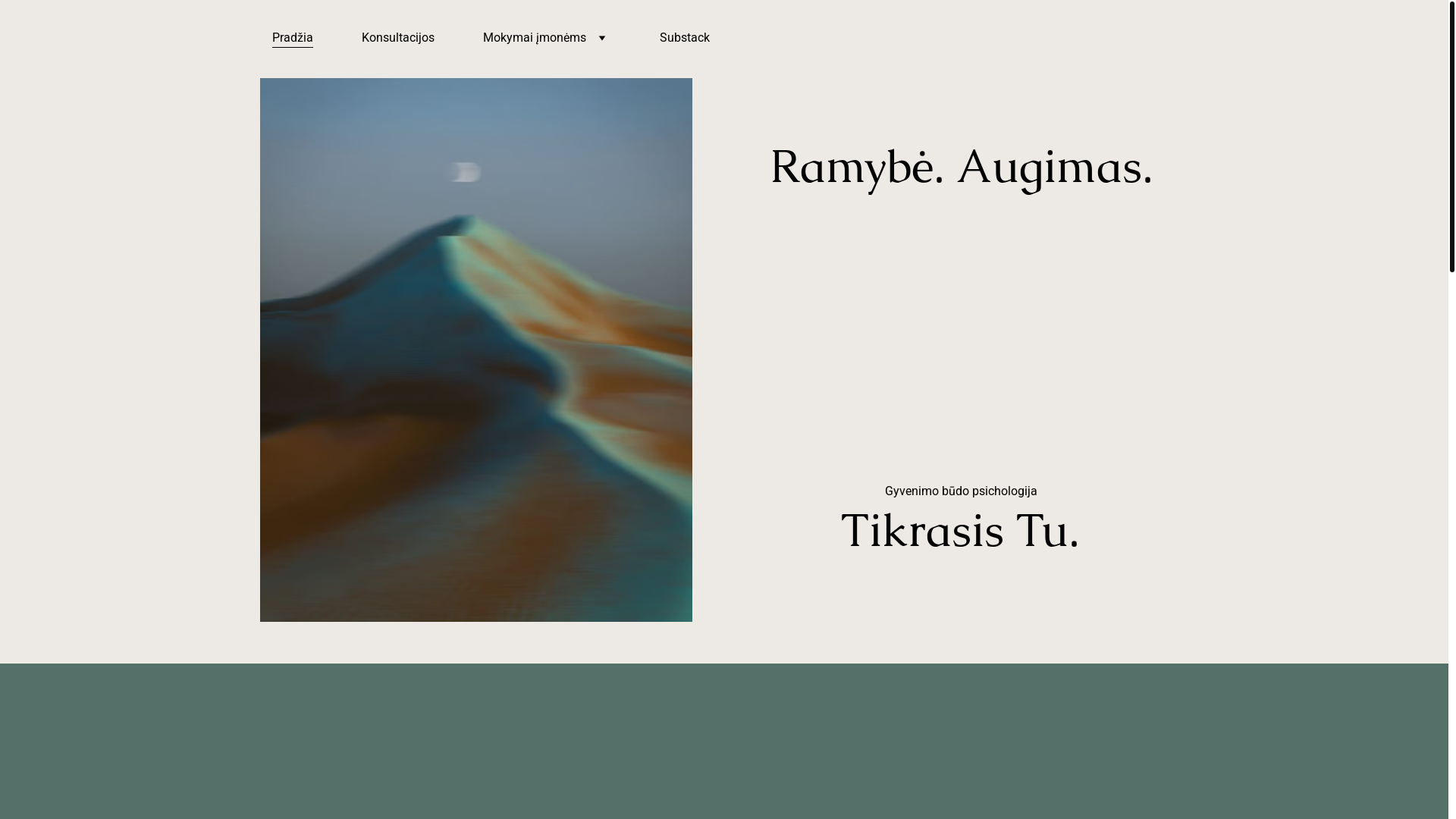 website screenshot of https://emocinisaugimas.eu/