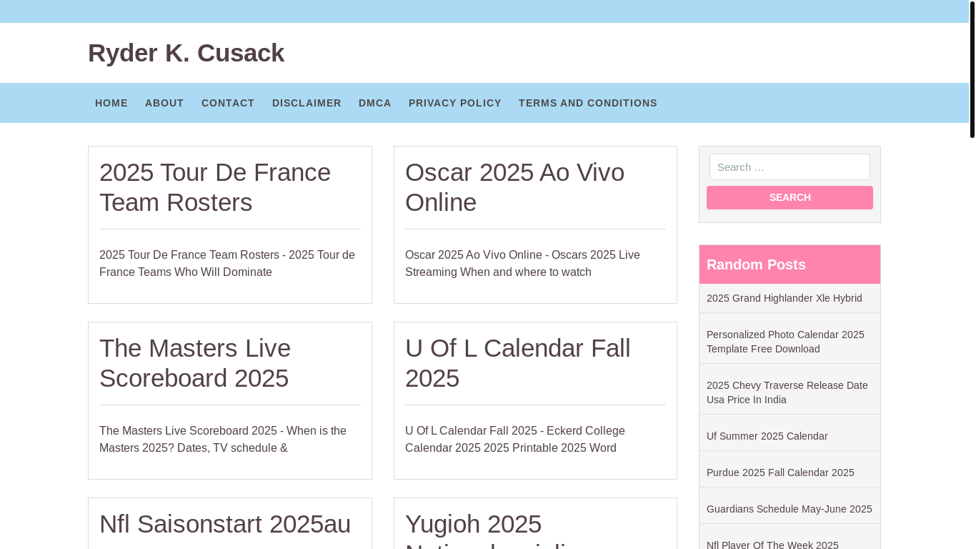 website screenshot of https://rydercusackk.pages.dev/