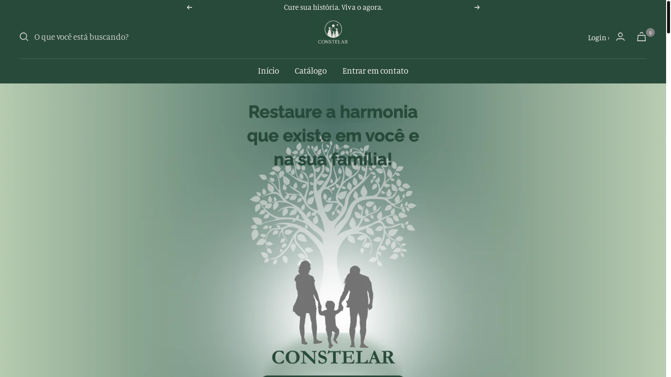 website screenshot of https://lojaconstelar.com/