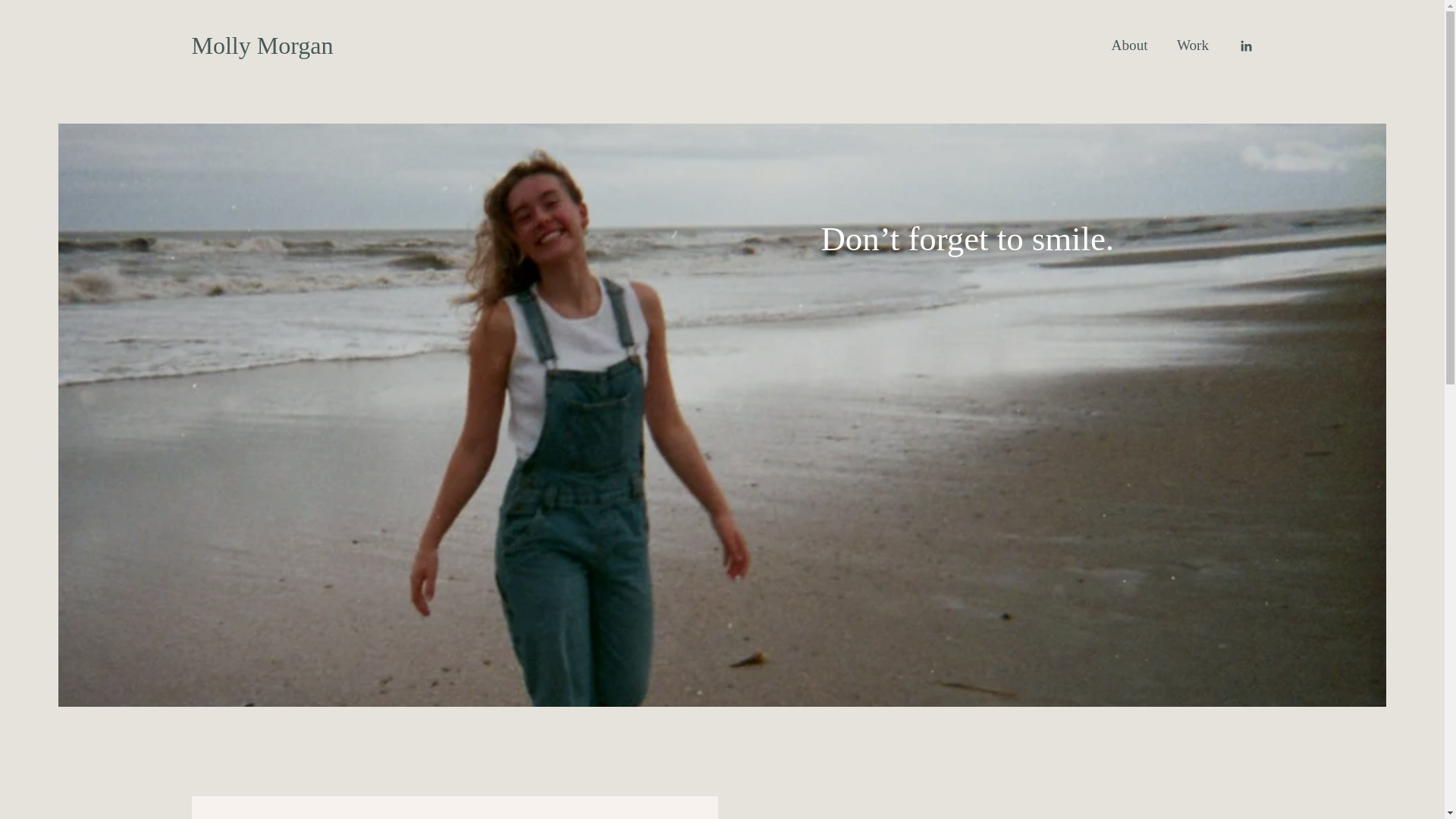 website screenshot of https://molly-morgan.com/