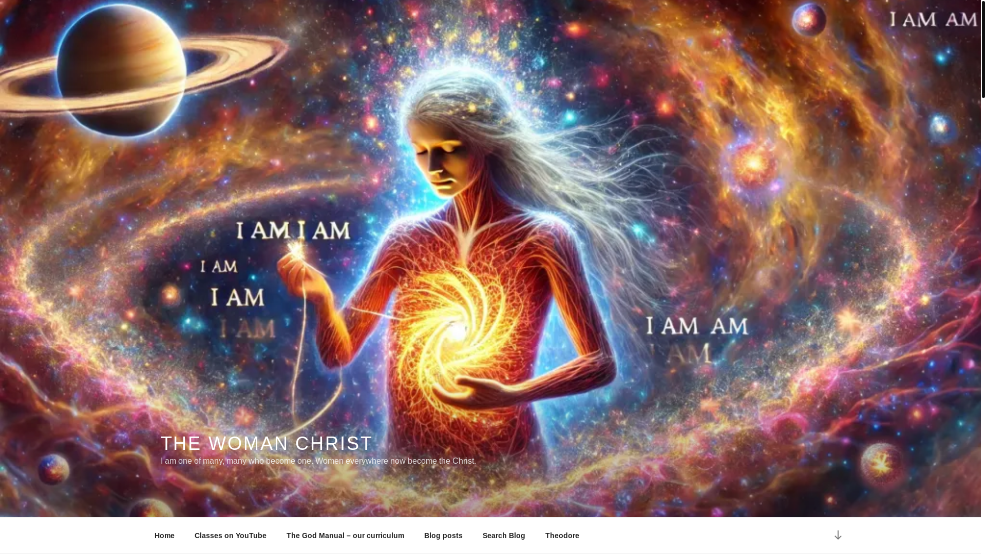 website screenshot of https://thewomanchrist.com/