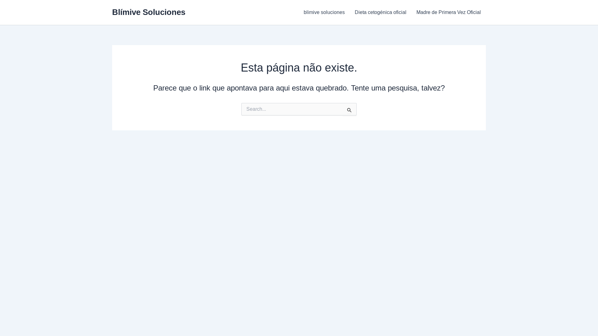 website screenshot of https://blimivesoluciones.com/