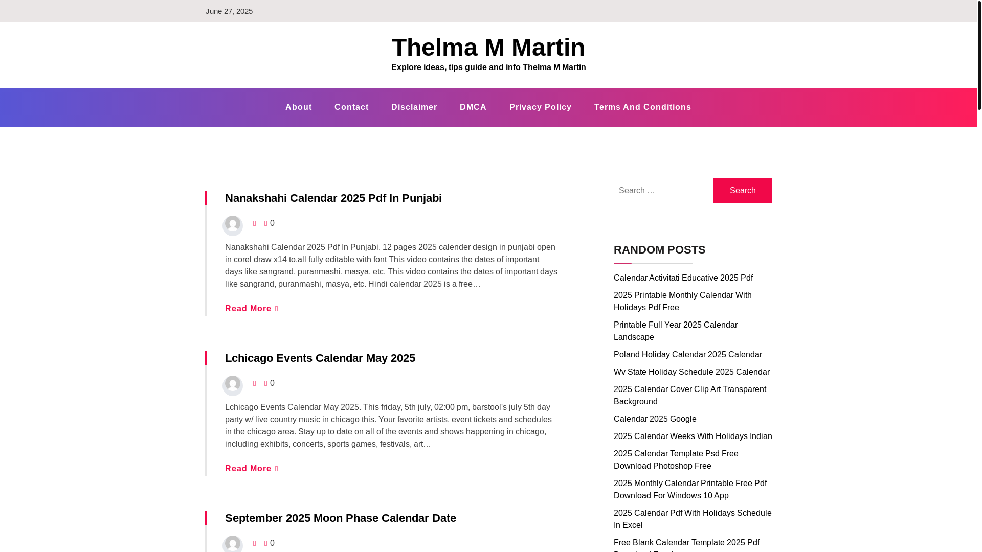 website screenshot of https://thelmammartinp.pages.dev/