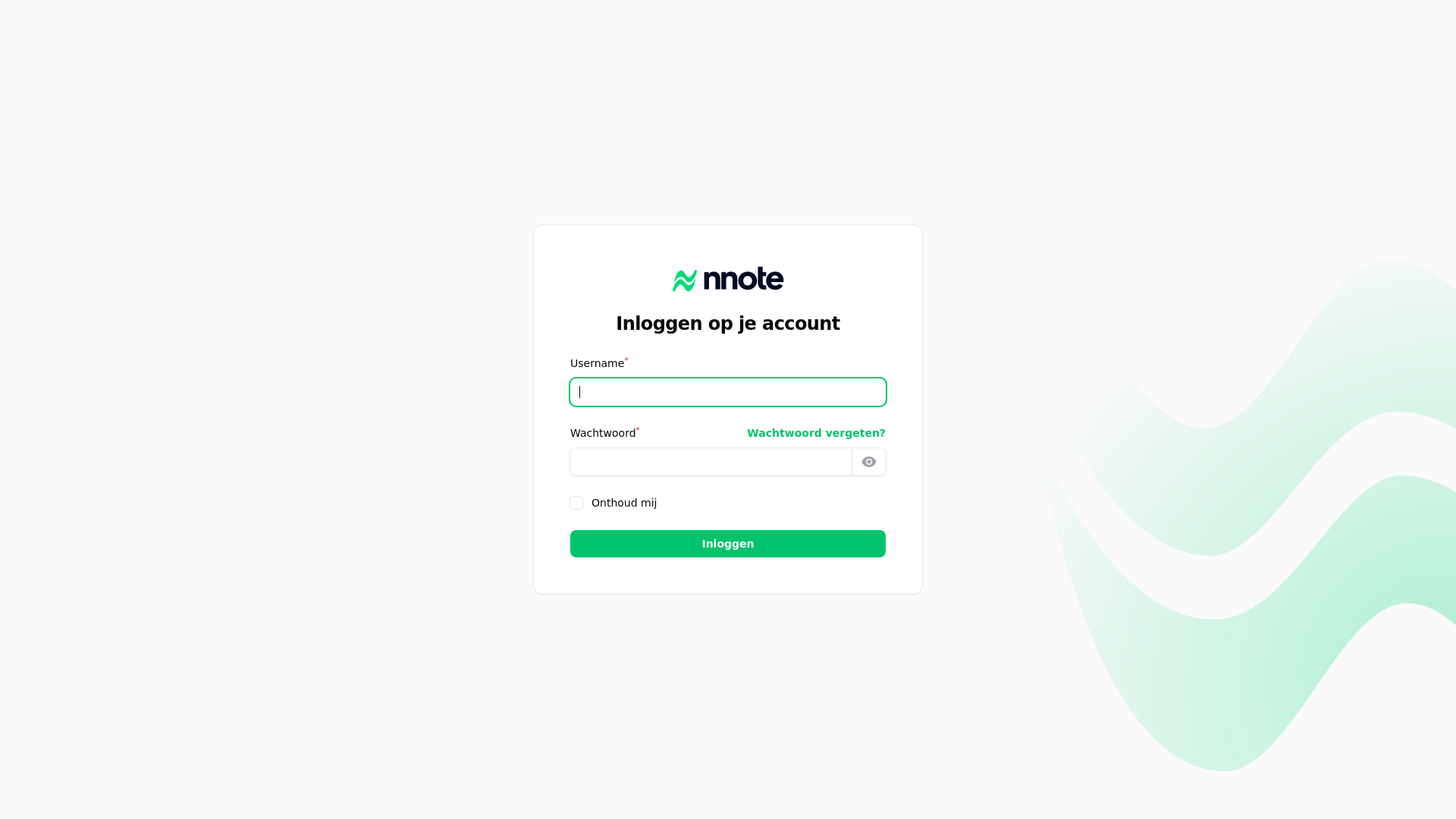 website screenshot of https://nnote-pen.nl/