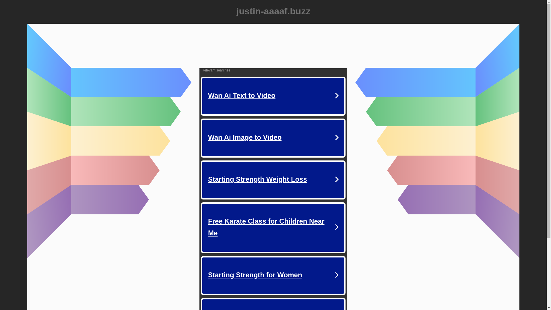 website screenshot of https://justin-aaaaf.buzz/