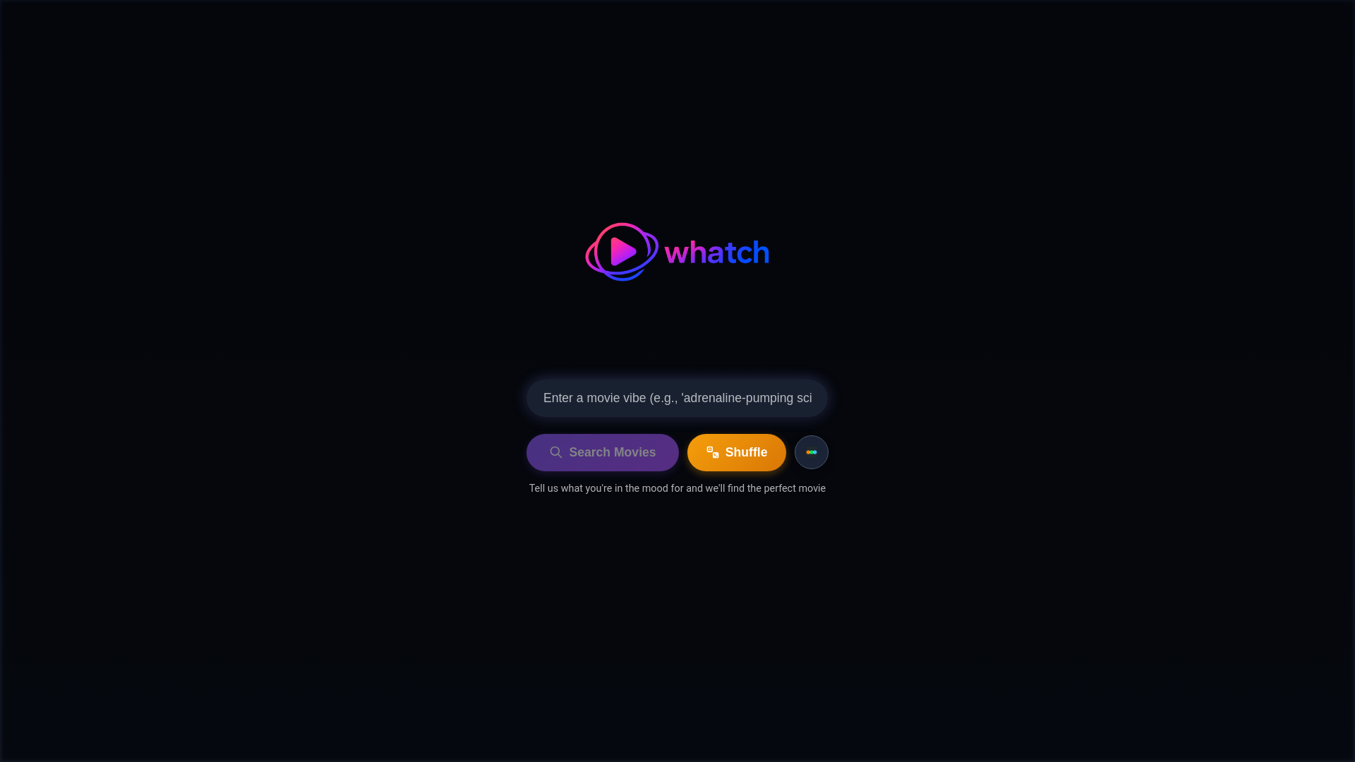 website screenshot of https://whatch.ai/