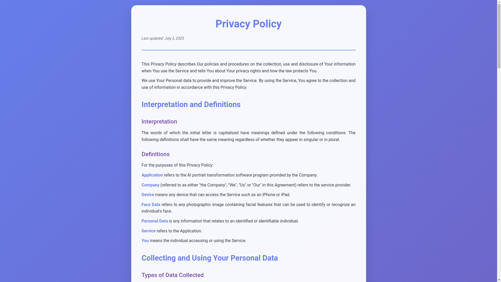 website screenshot of https://hairai.pages.dev/