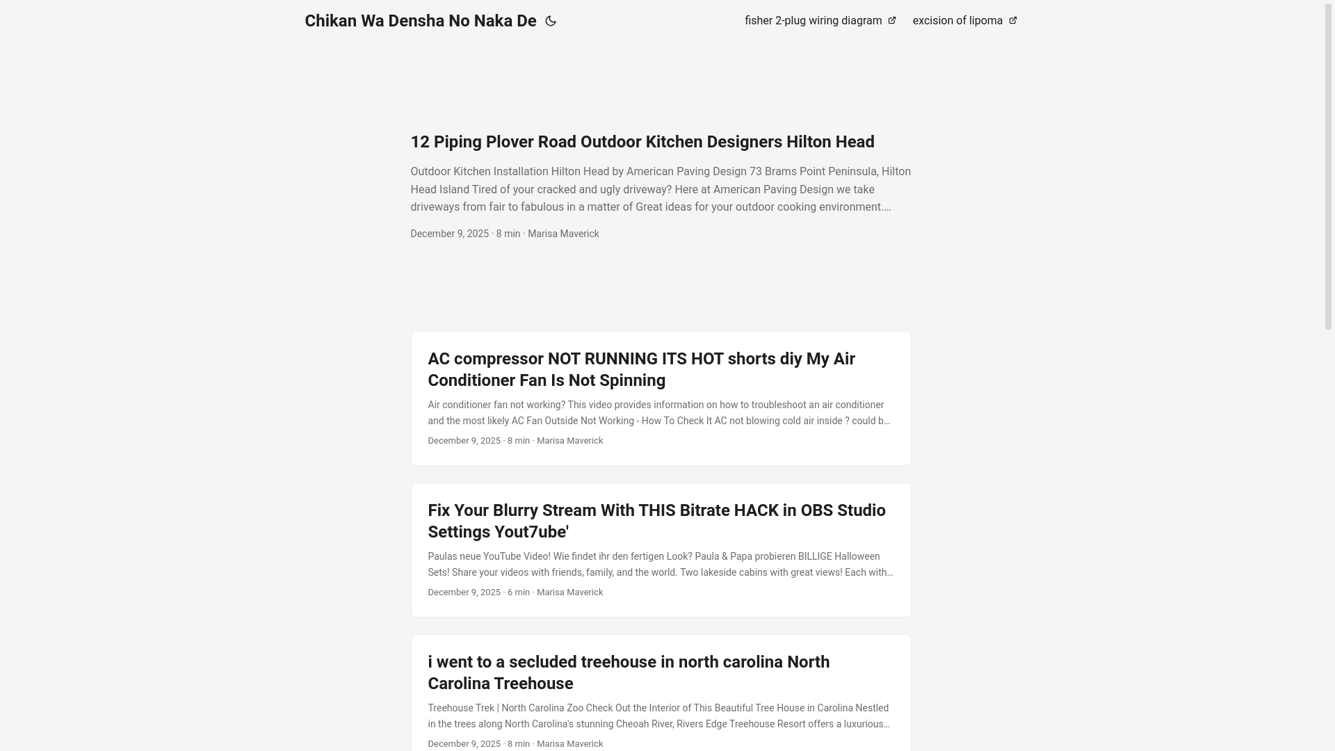 website screenshot of https://chikanwadenshanonakade.pages.dev/