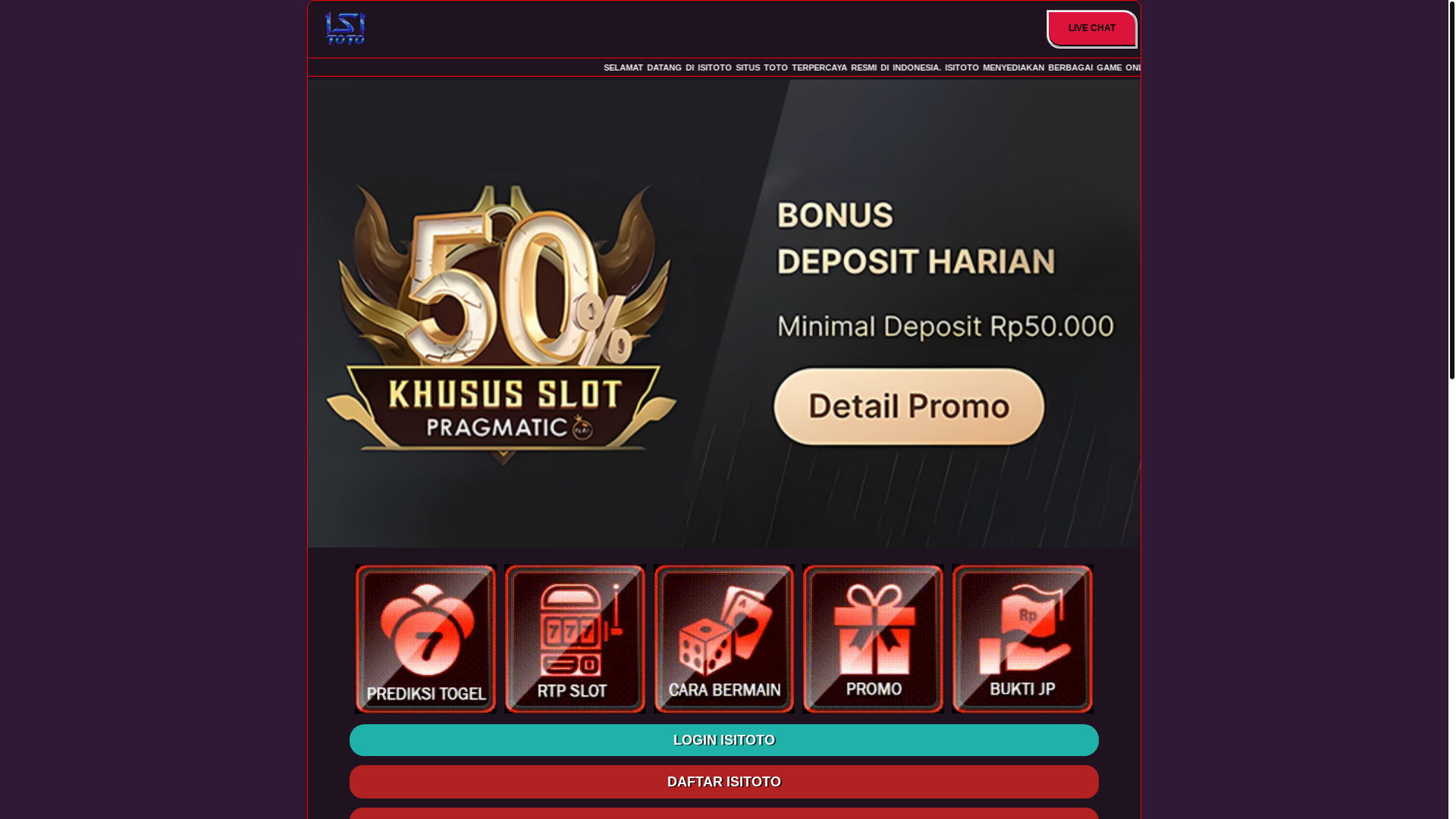 website screenshot of https://isimantapkali8.pages.dev/