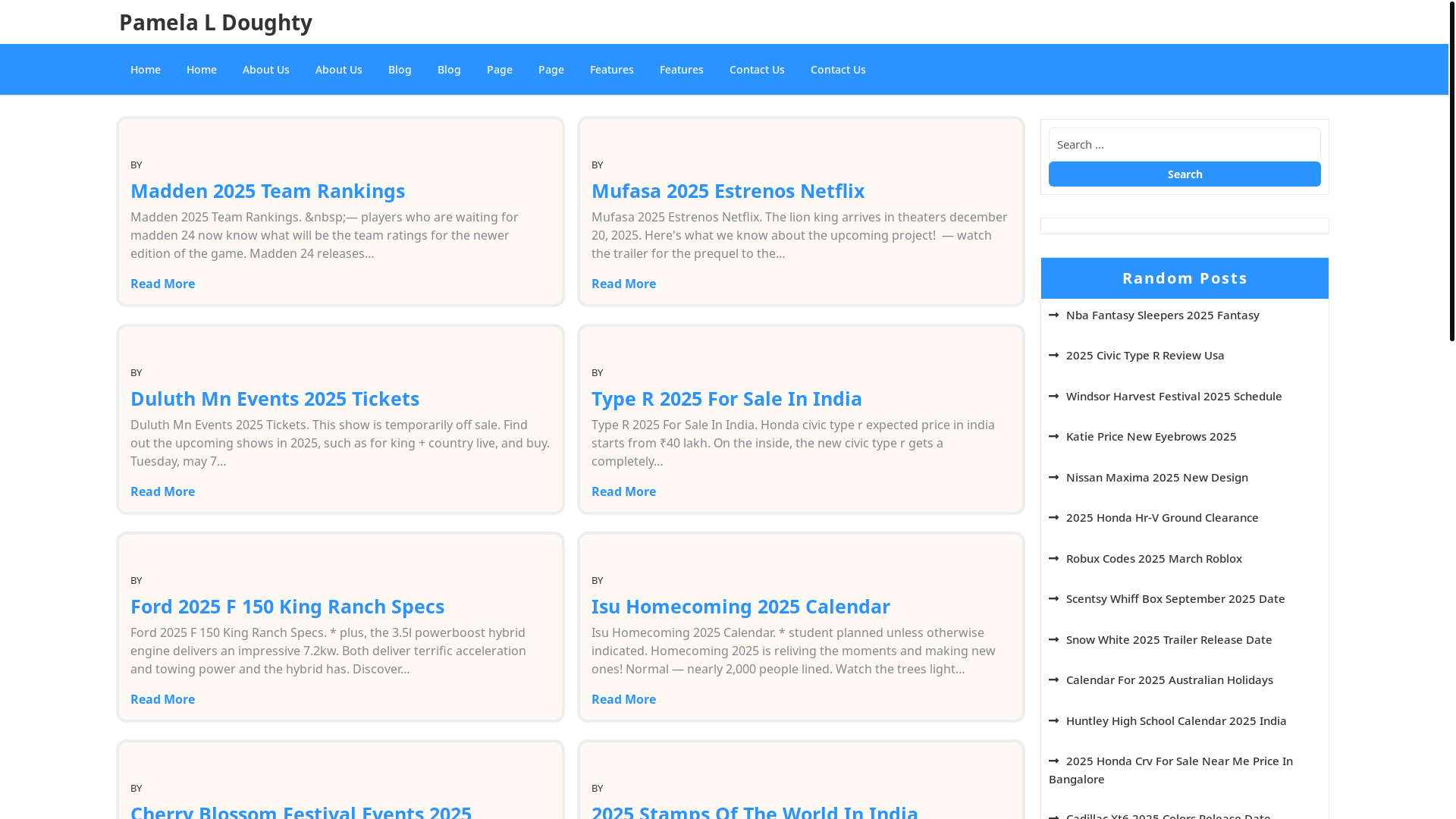 website screenshot of https://pamelaldoughtyd.pages.dev/