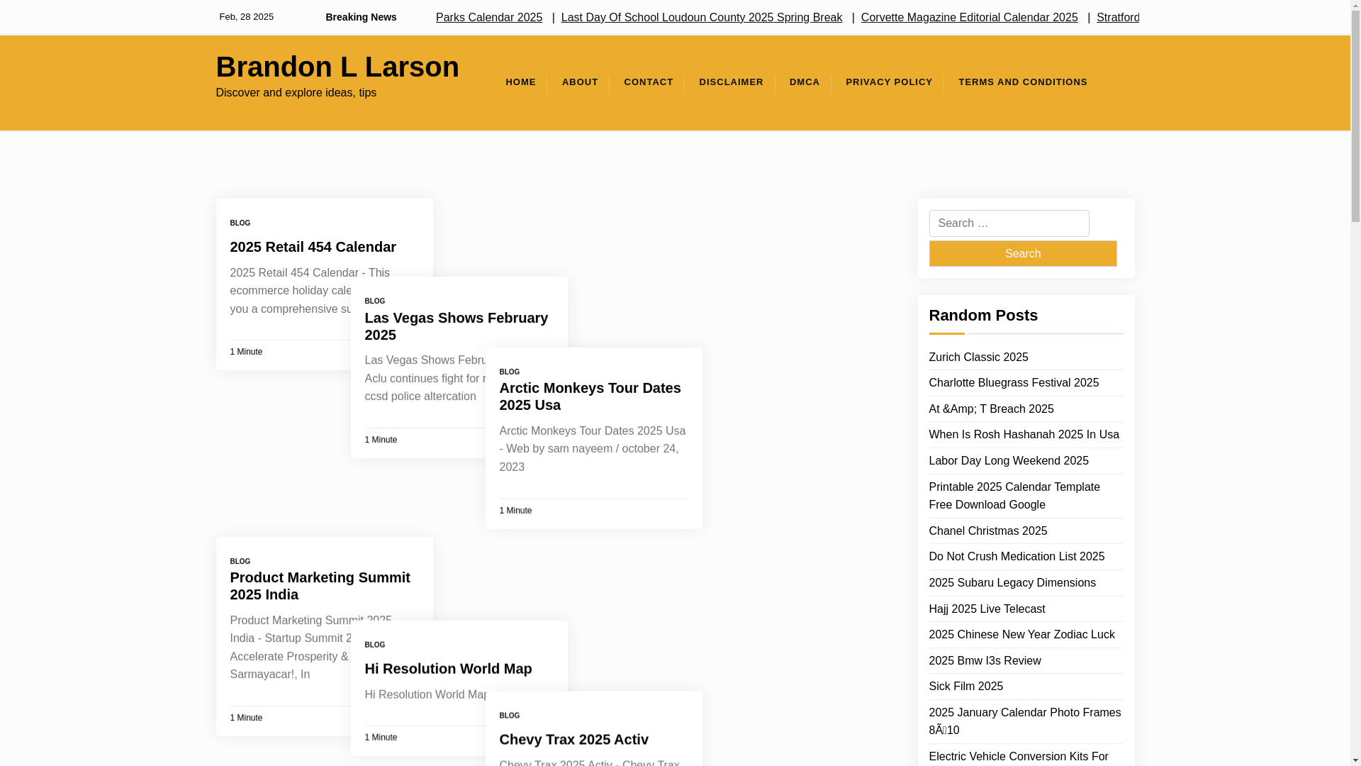 website screenshot of https://brandonllarsonc.pages.dev/