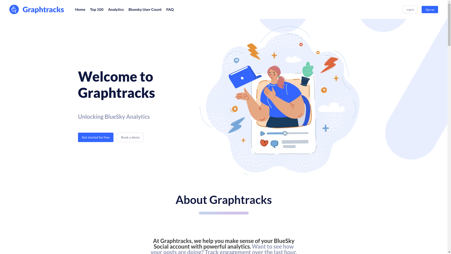 website screenshot of https://graphtracks-frontend.pages.dev/