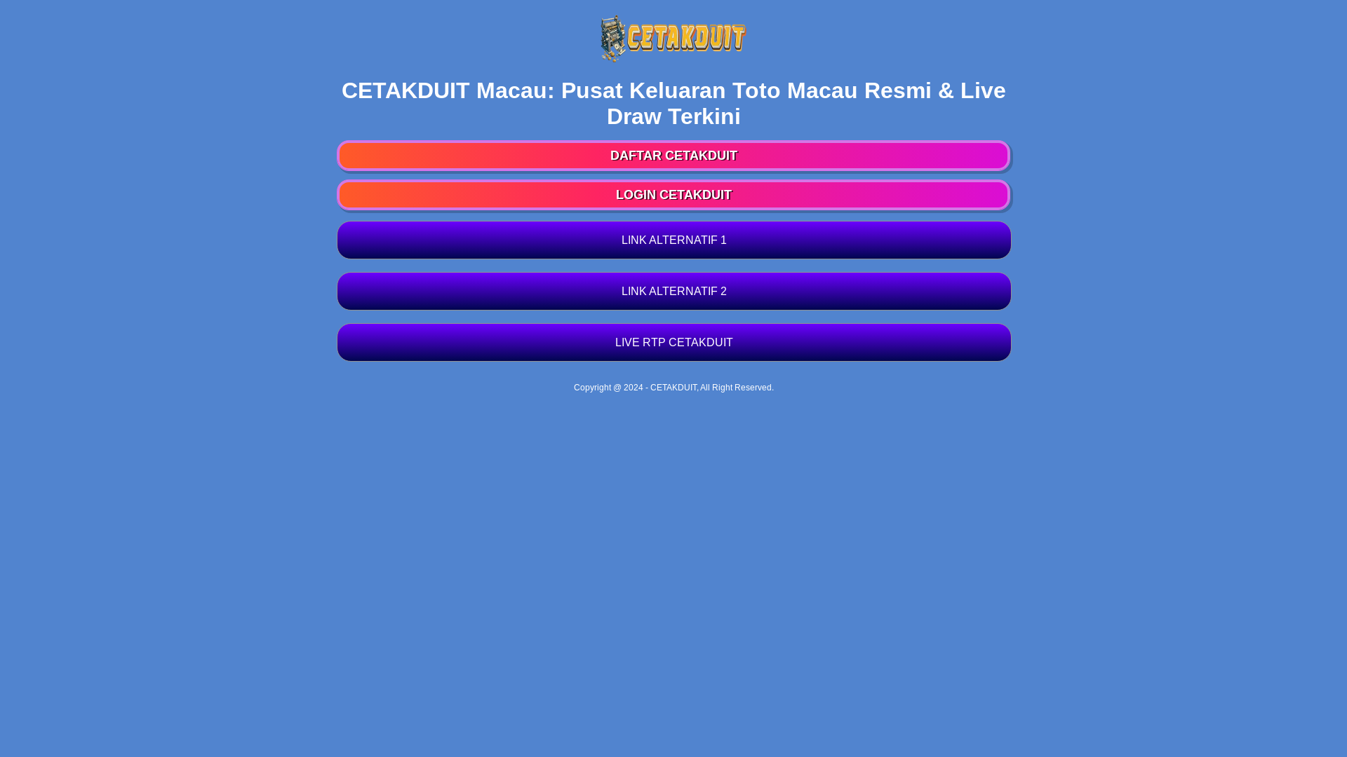 website screenshot of https://cetakduitmacau.pages.dev/