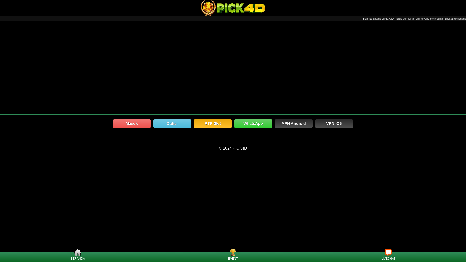 website screenshot of https://amp9-pick4d.pages.dev/