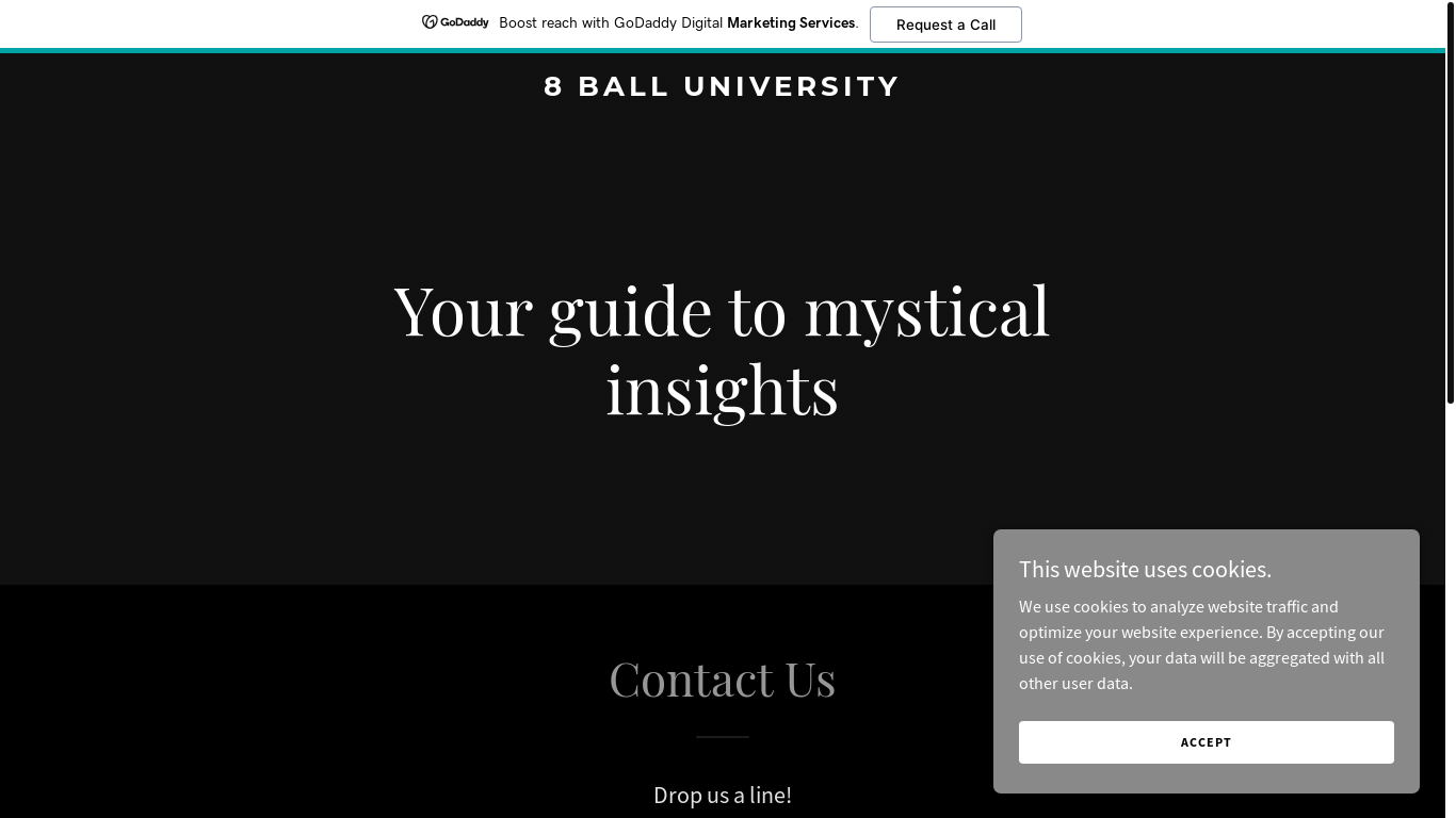 website screenshot of https://8ballunvsty.online/