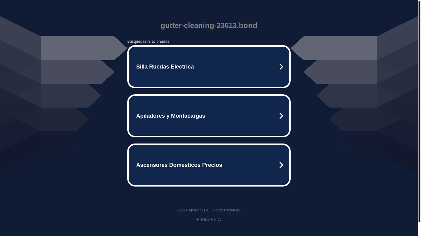 website screenshot of https://gutter-cleaning-23613.bond/