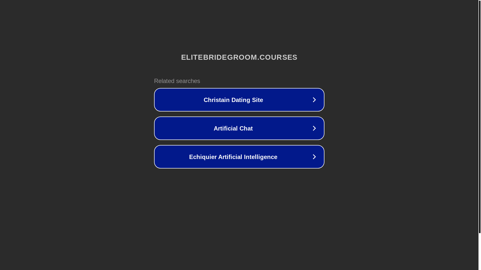 website screenshot of https://elitebridegroom.courses/