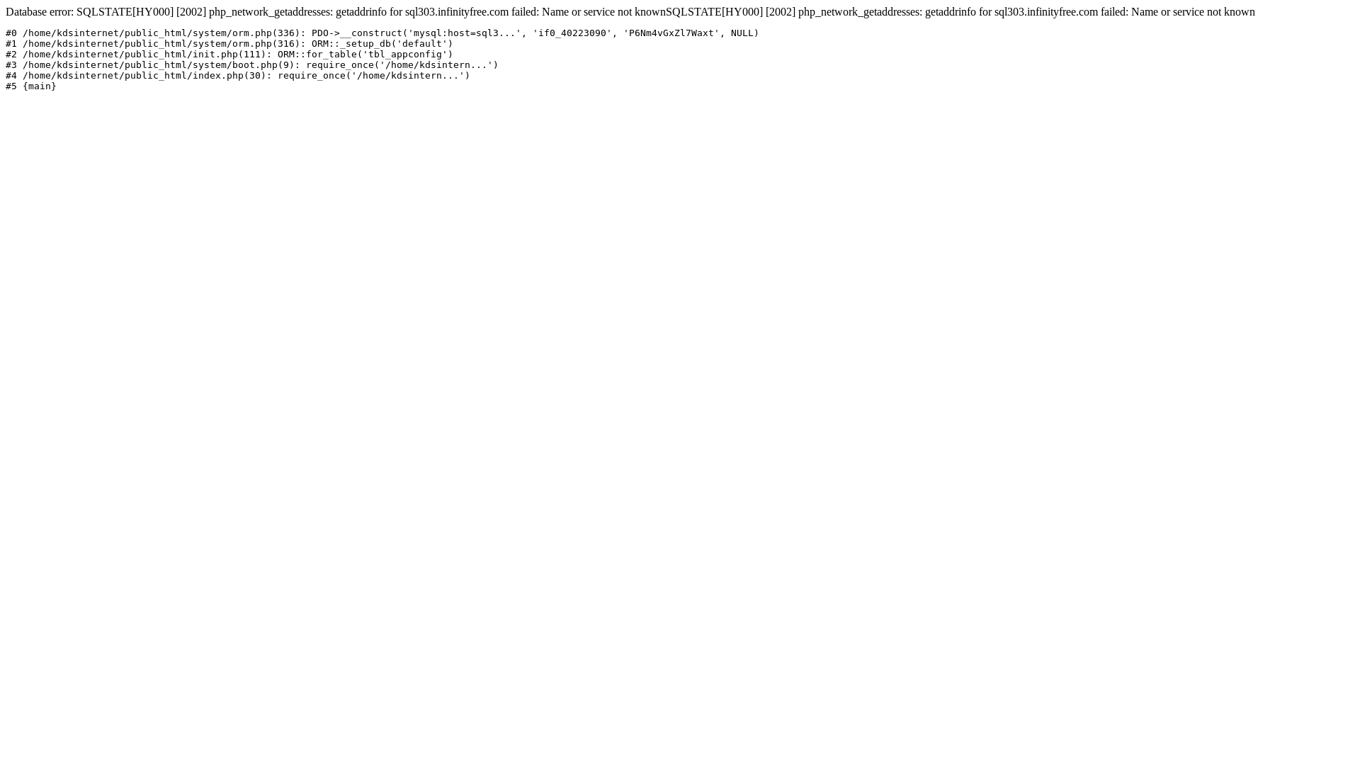 website screenshot of https://kdsinternet.top/