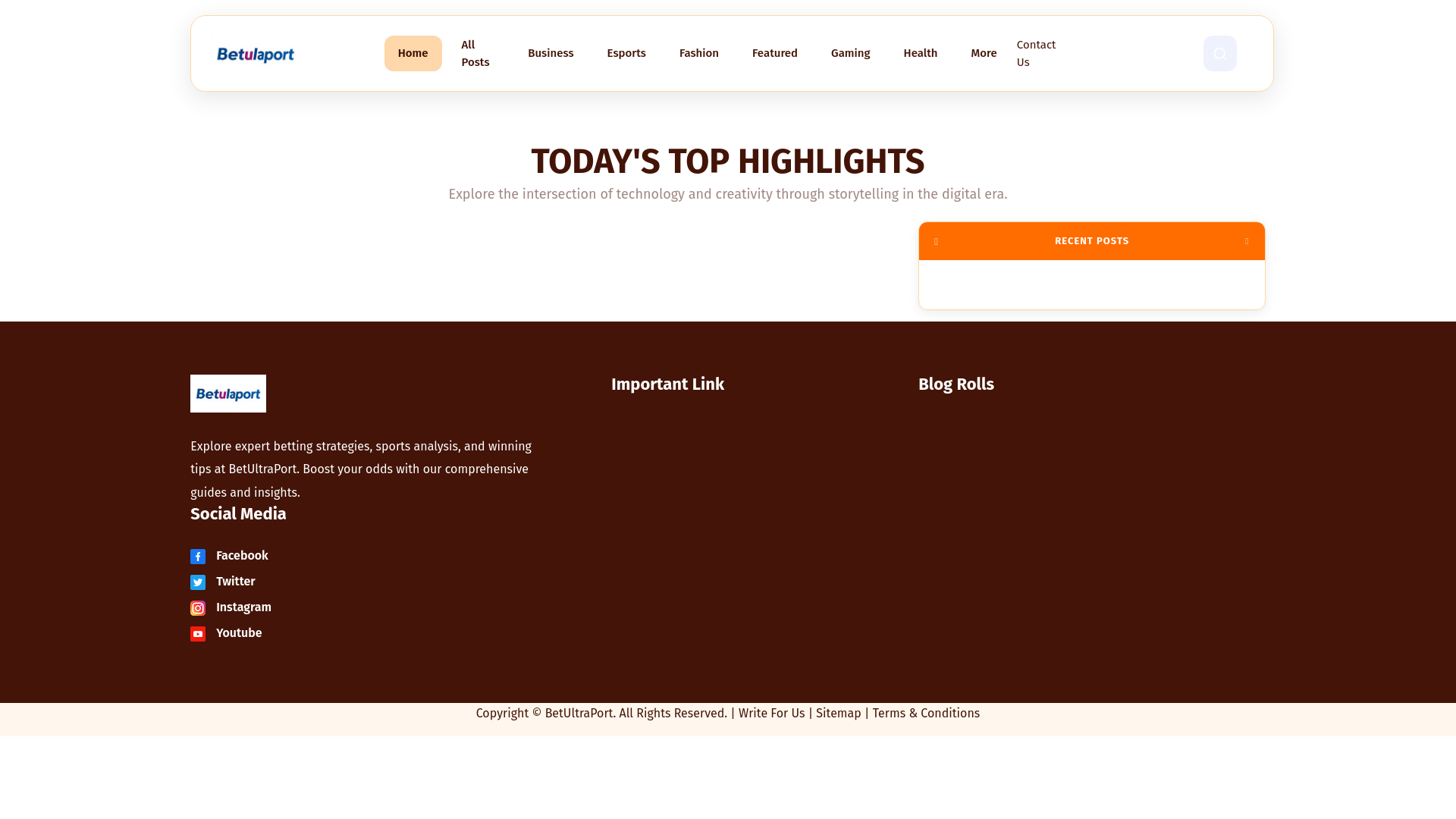 website screenshot of https://betultraport.us/