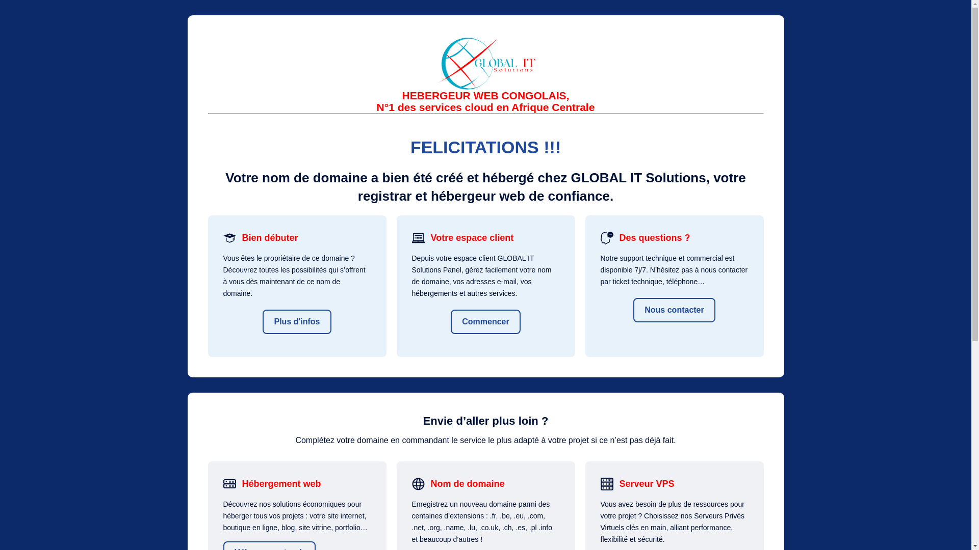 website screenshot of https://kmc-techinfo.cg/