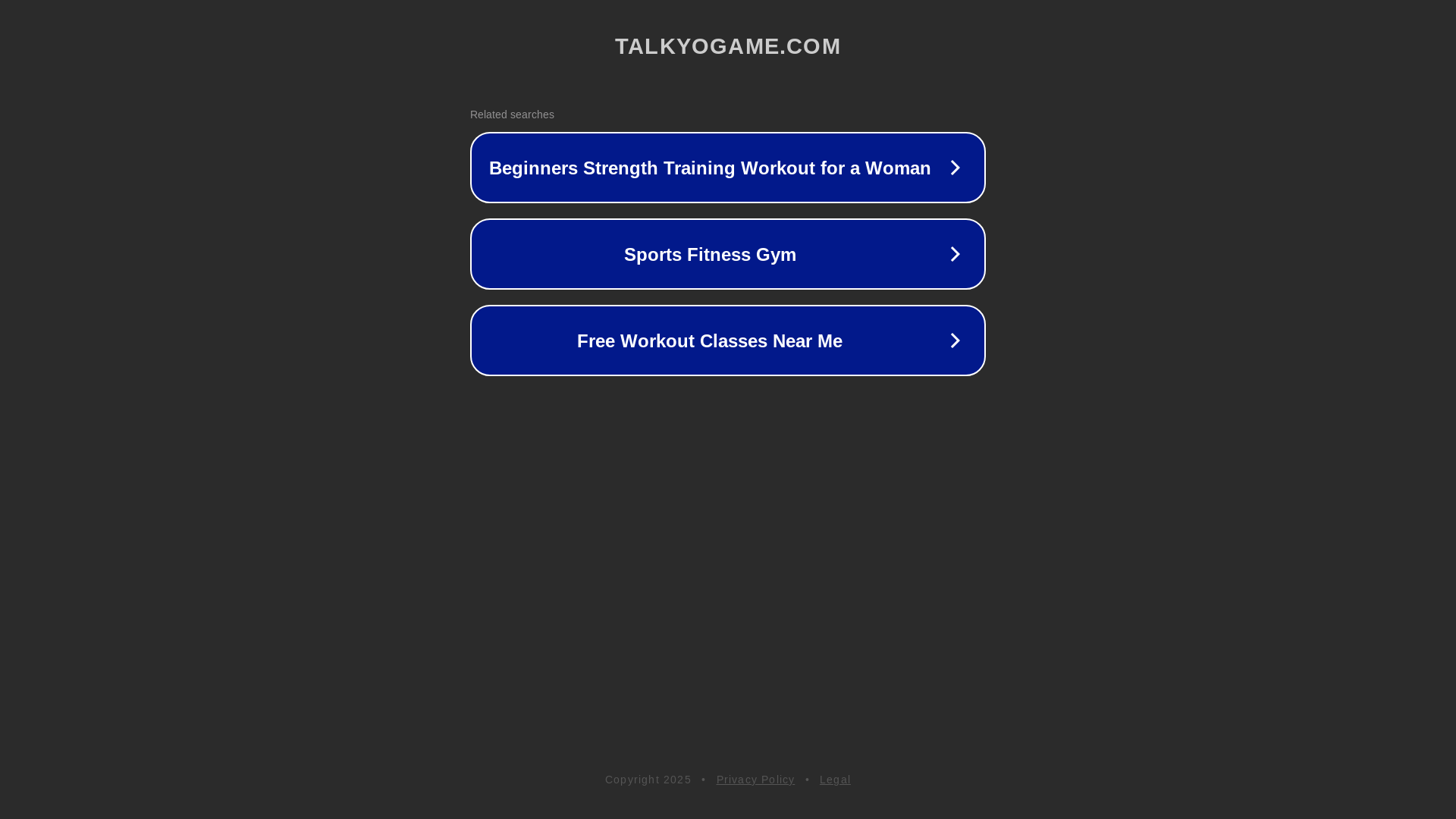 website screenshot of https://talkyogame.com/