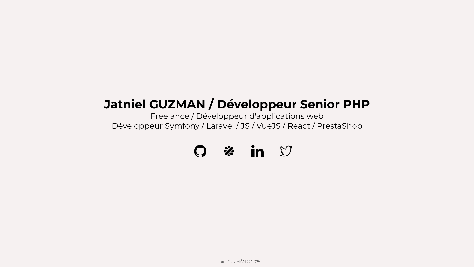 website screenshot of https://jatniel.dev/