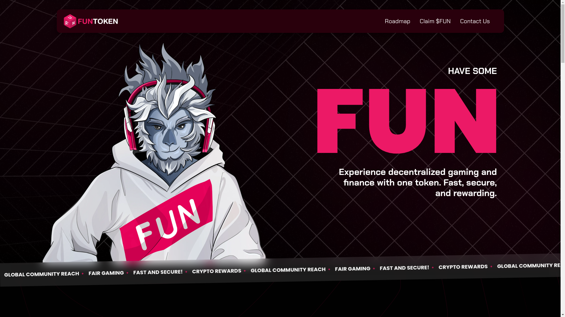 website screenshot of https://funtoken-io-staging.pages.dev/