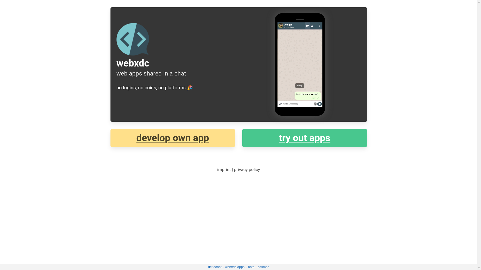 website screenshot of https://xdc-test.pages.dev/