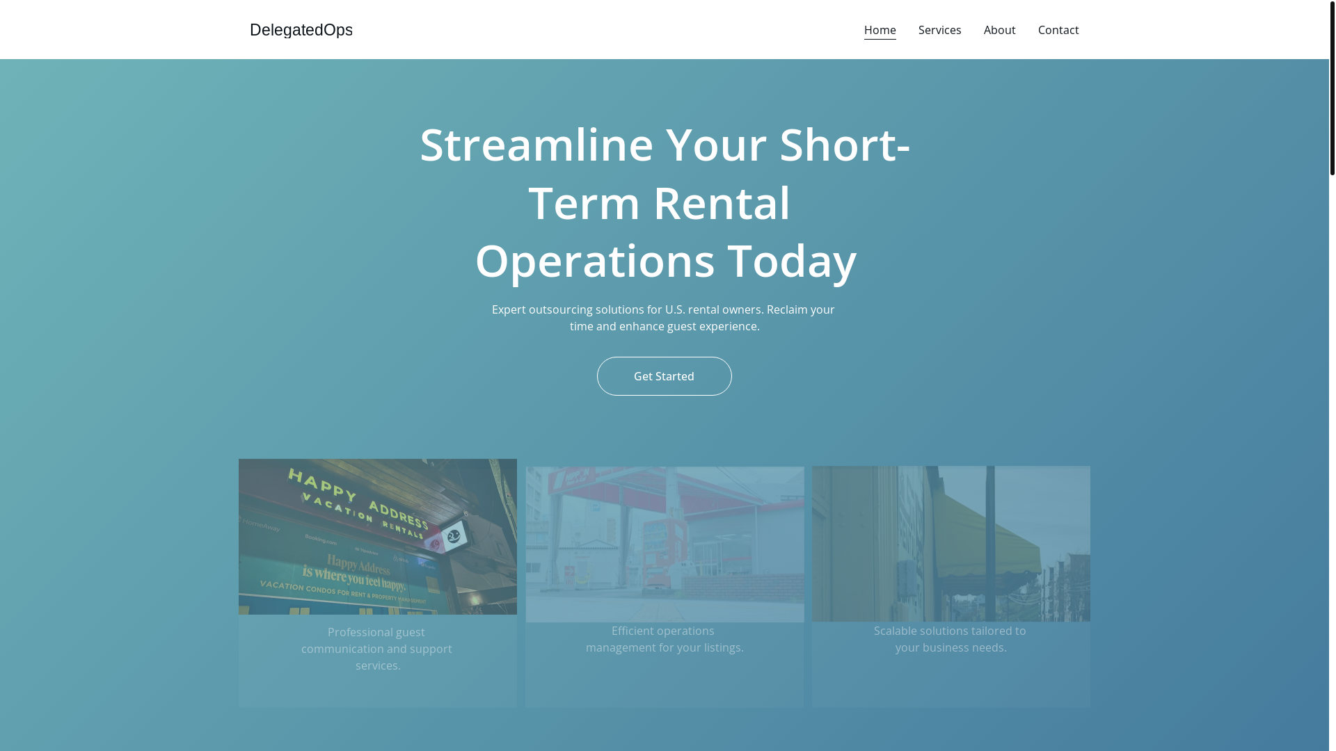 website screenshot of https://delegatedops.com/