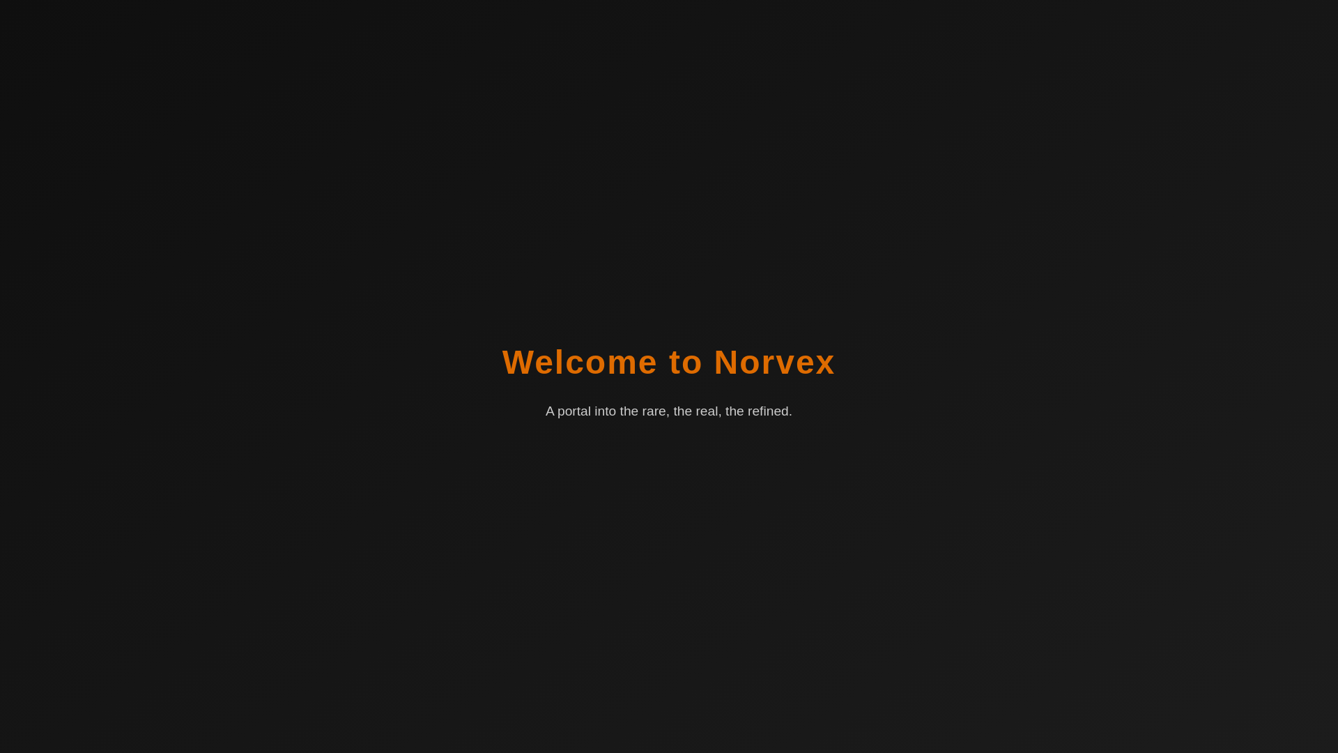 website screenshot of https://norvex.no/
