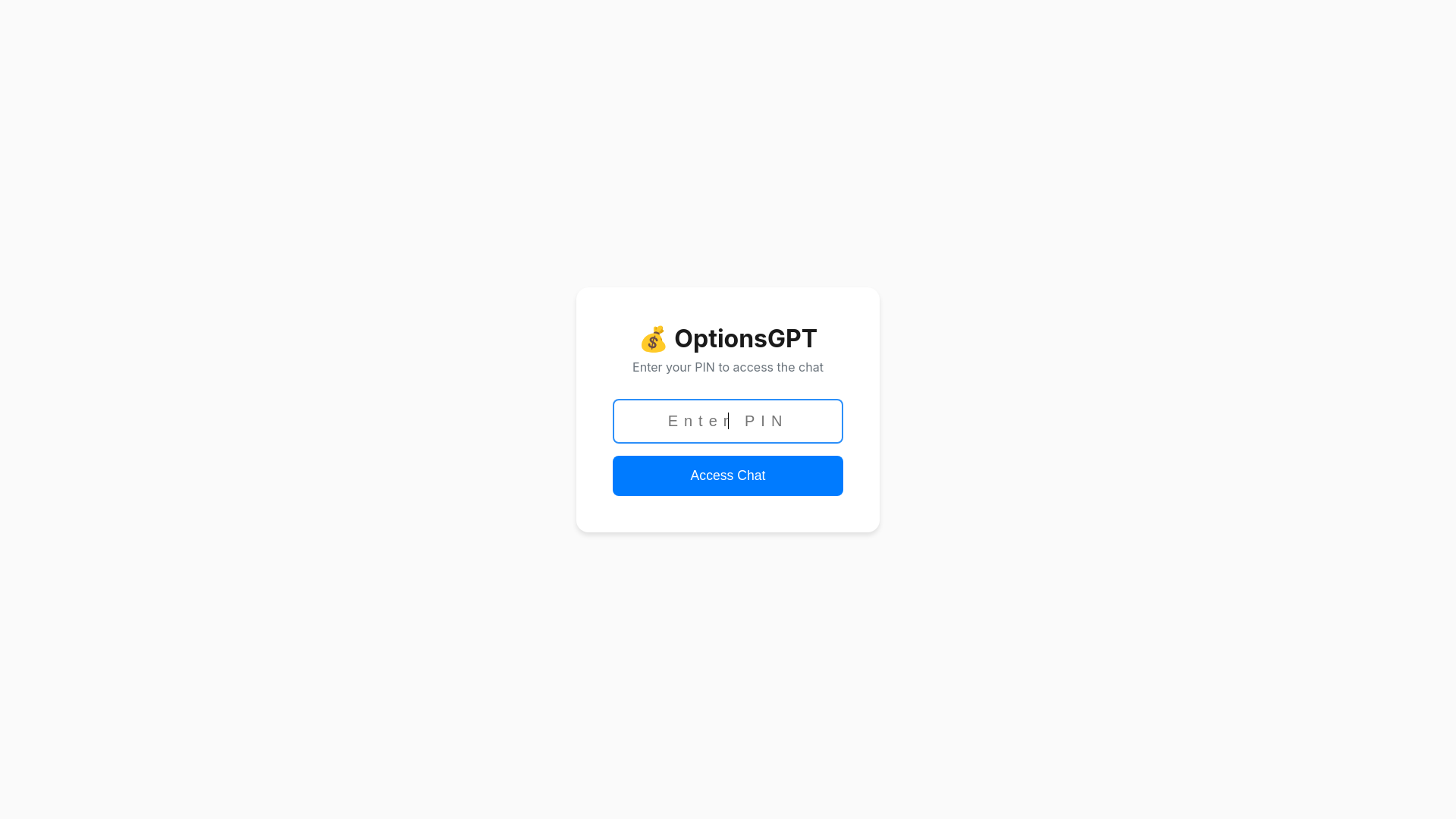 website screenshot of https://optionschat.io/