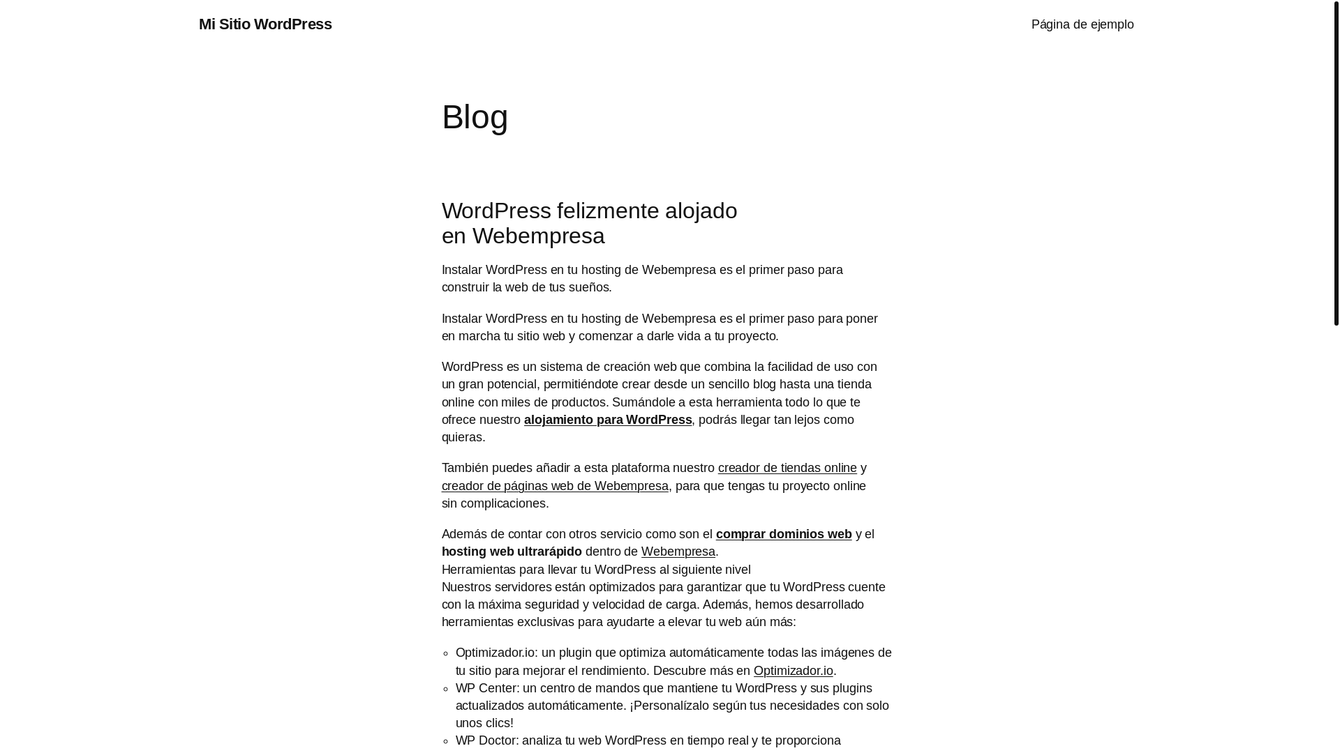 website screenshot of https://happydoggiescarabanchel.es/