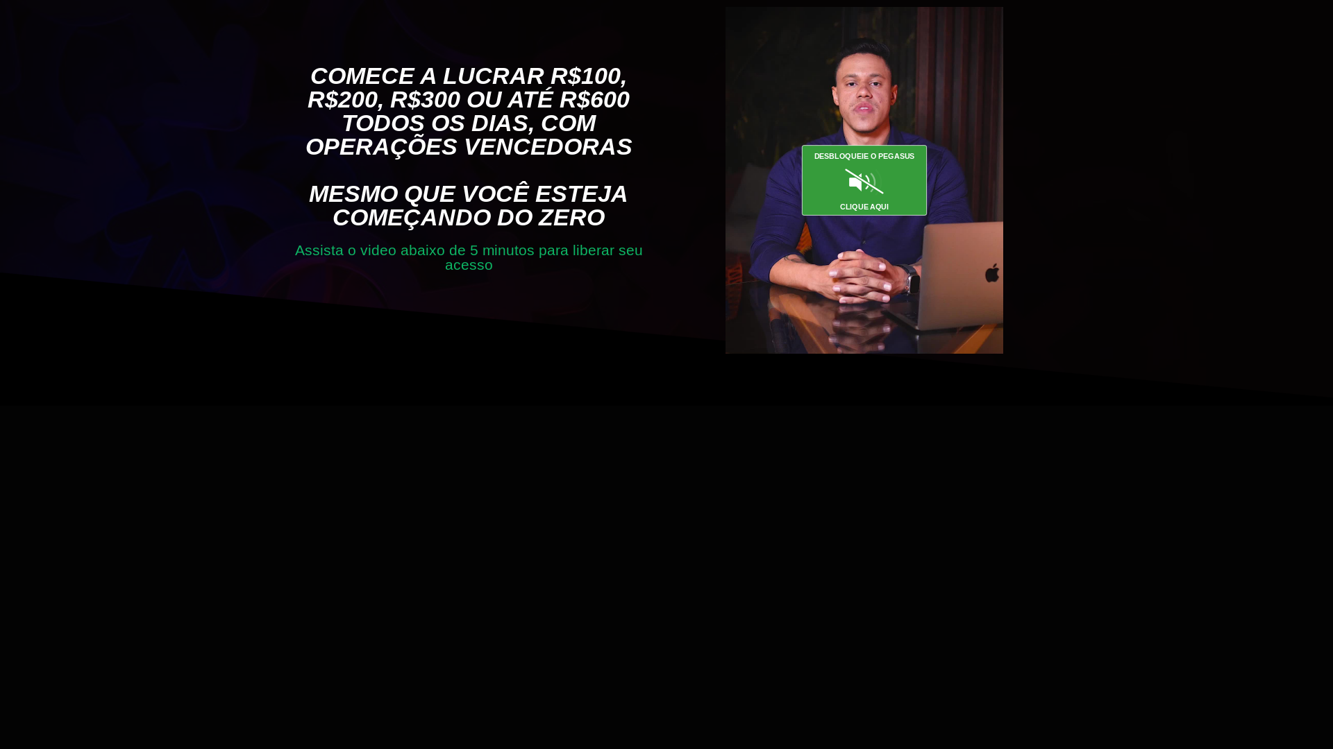 website screenshot of https://pegasusprotrader.com/