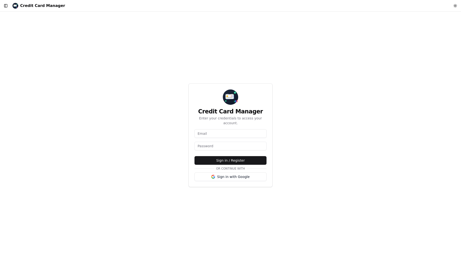 website screenshot of https://ultimatecardrewardtracker.pages.dev/