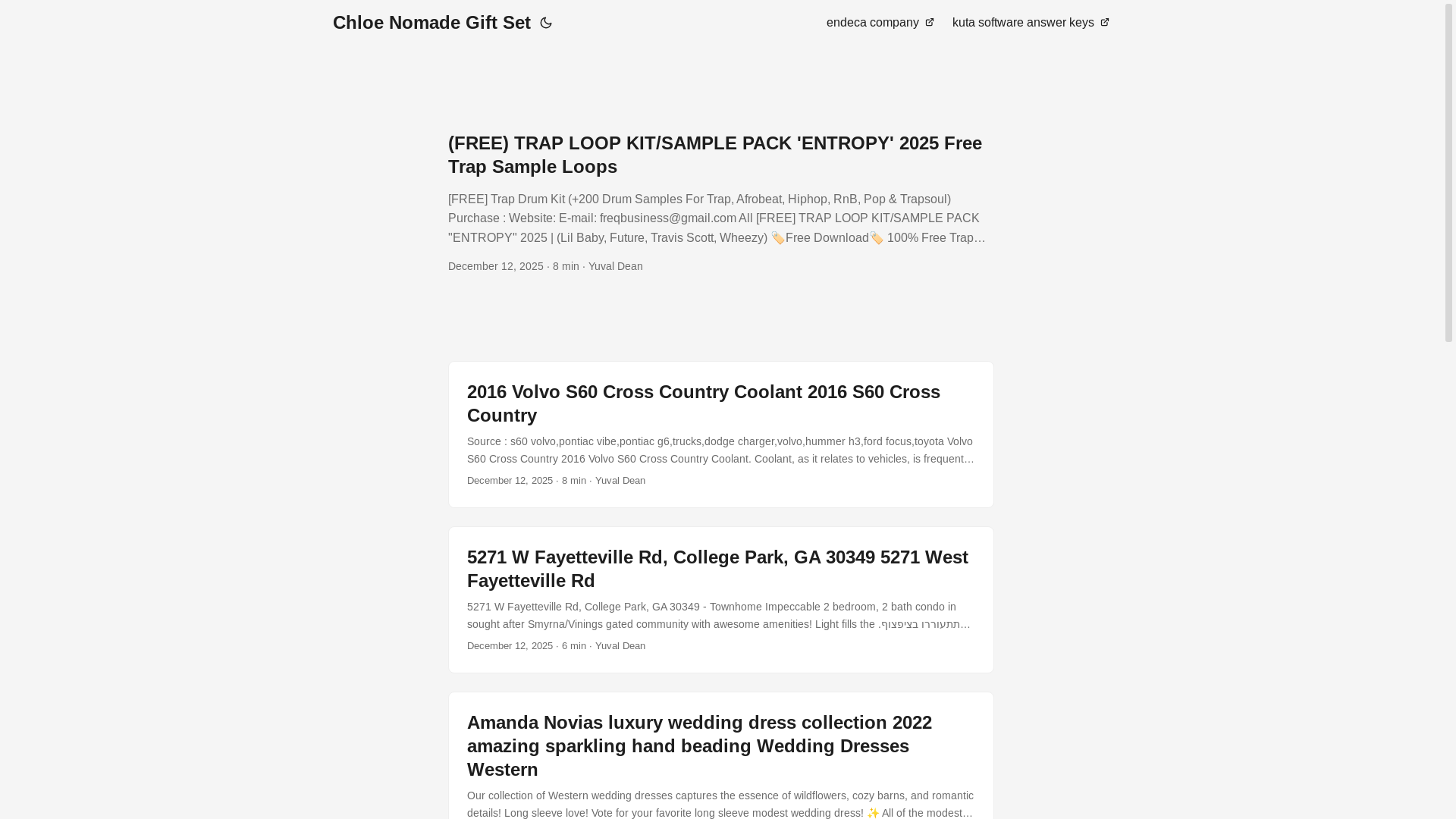 website screenshot of https://chloenomadegiftset.pages.dev/