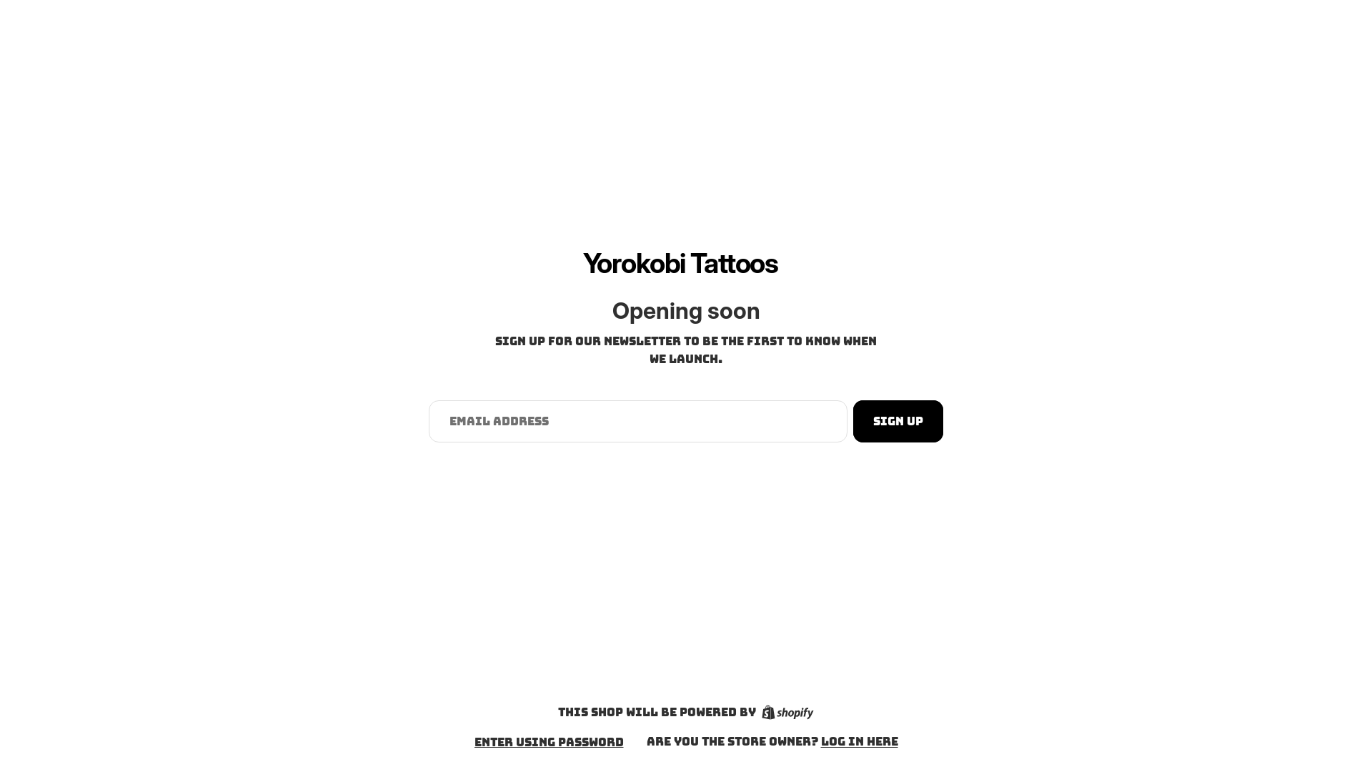 website screenshot of https://yorokobitattoos.ca/