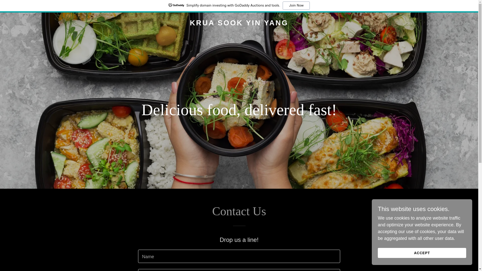 website screenshot of https://kruasookyinyang.com/