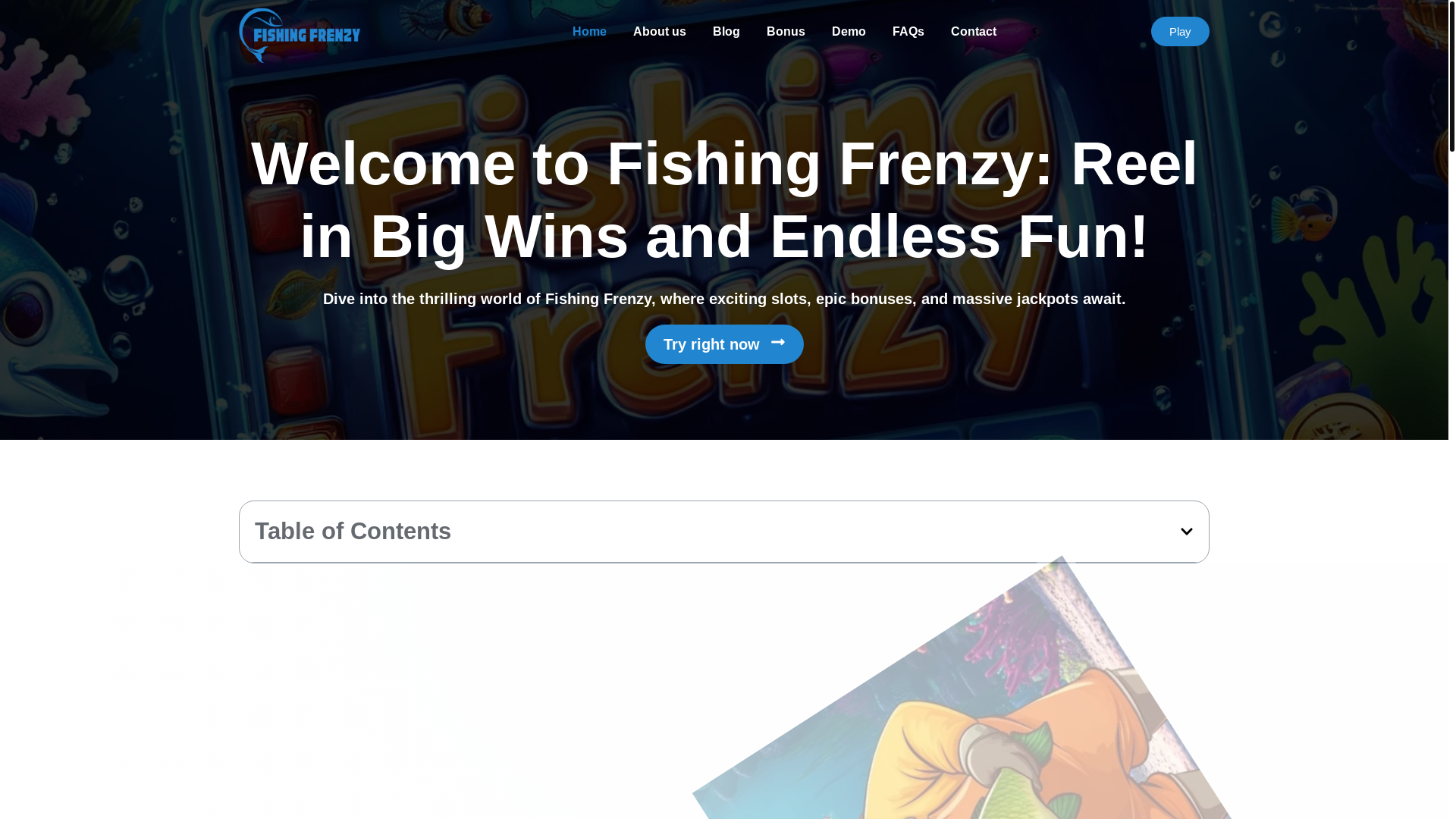 website screenshot of https://fishing-frenzy-uk.pages.dev/