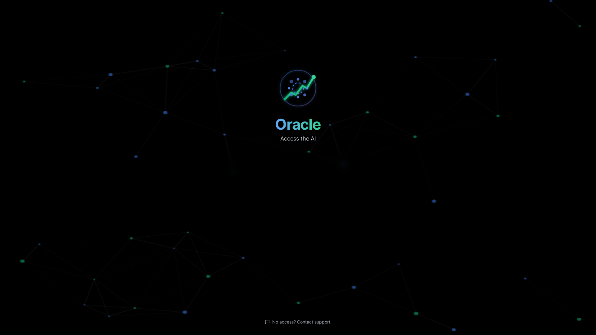 website screenshot of https://oracletrade.app/