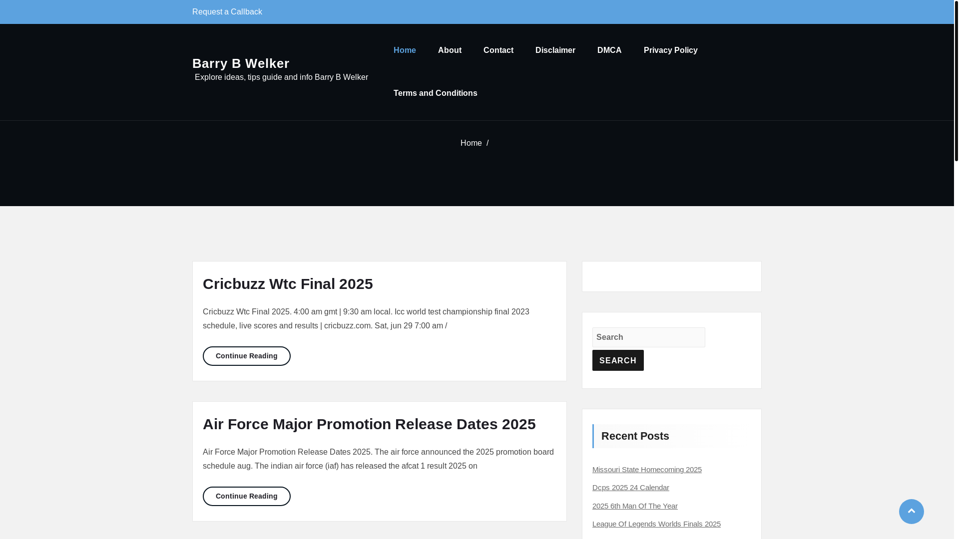 website screenshot of https://barrybwelkere.pages.dev/