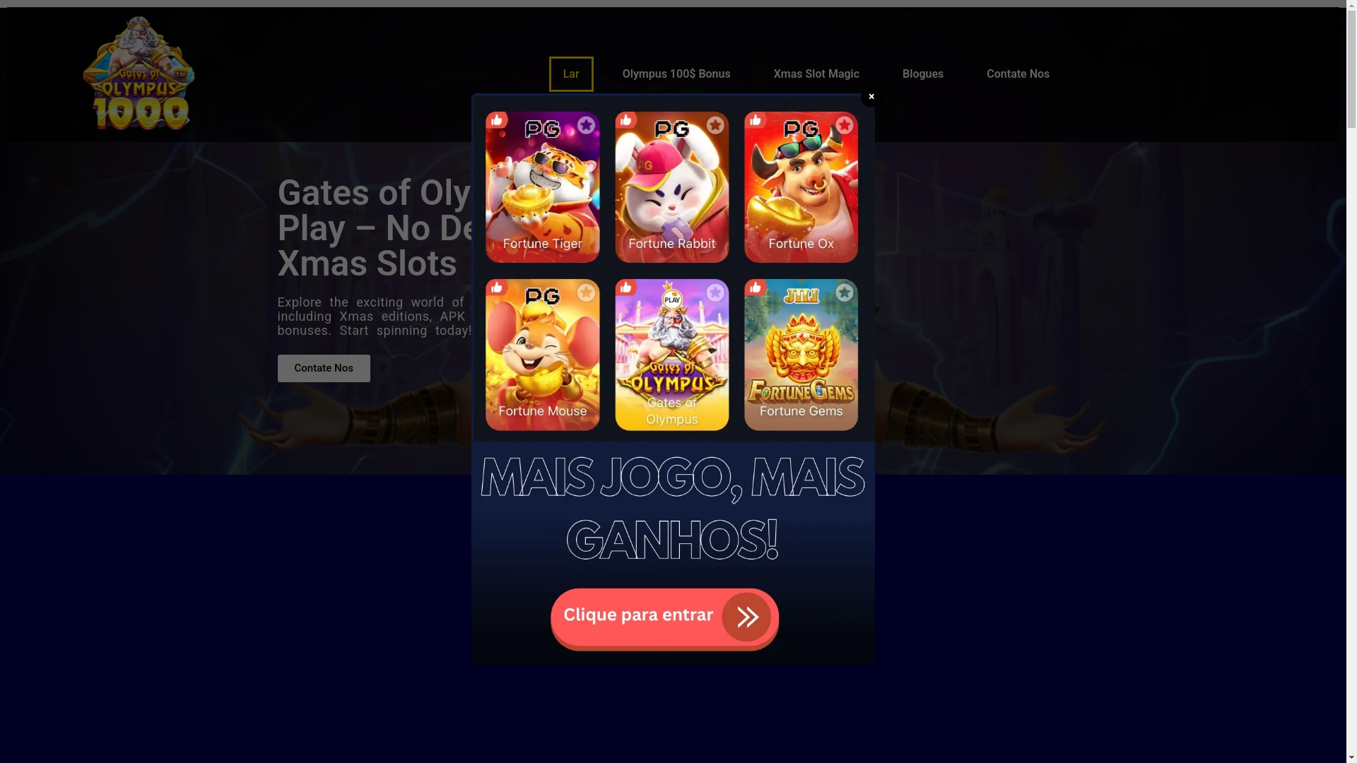 website screenshot of https://goolympusx1k.com/