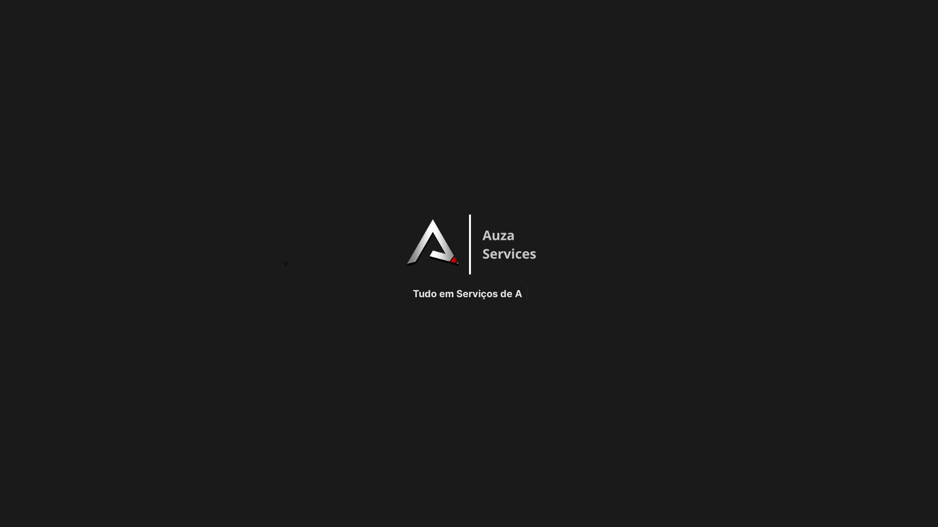 website screenshot of https://auzaservices.com.br/