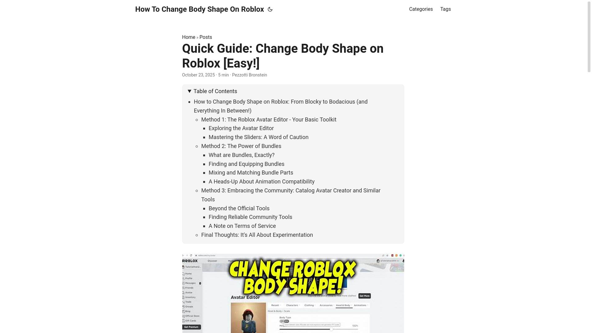 website screenshot of https://how-to-change-body-shape-on-roblox.pages.dev/