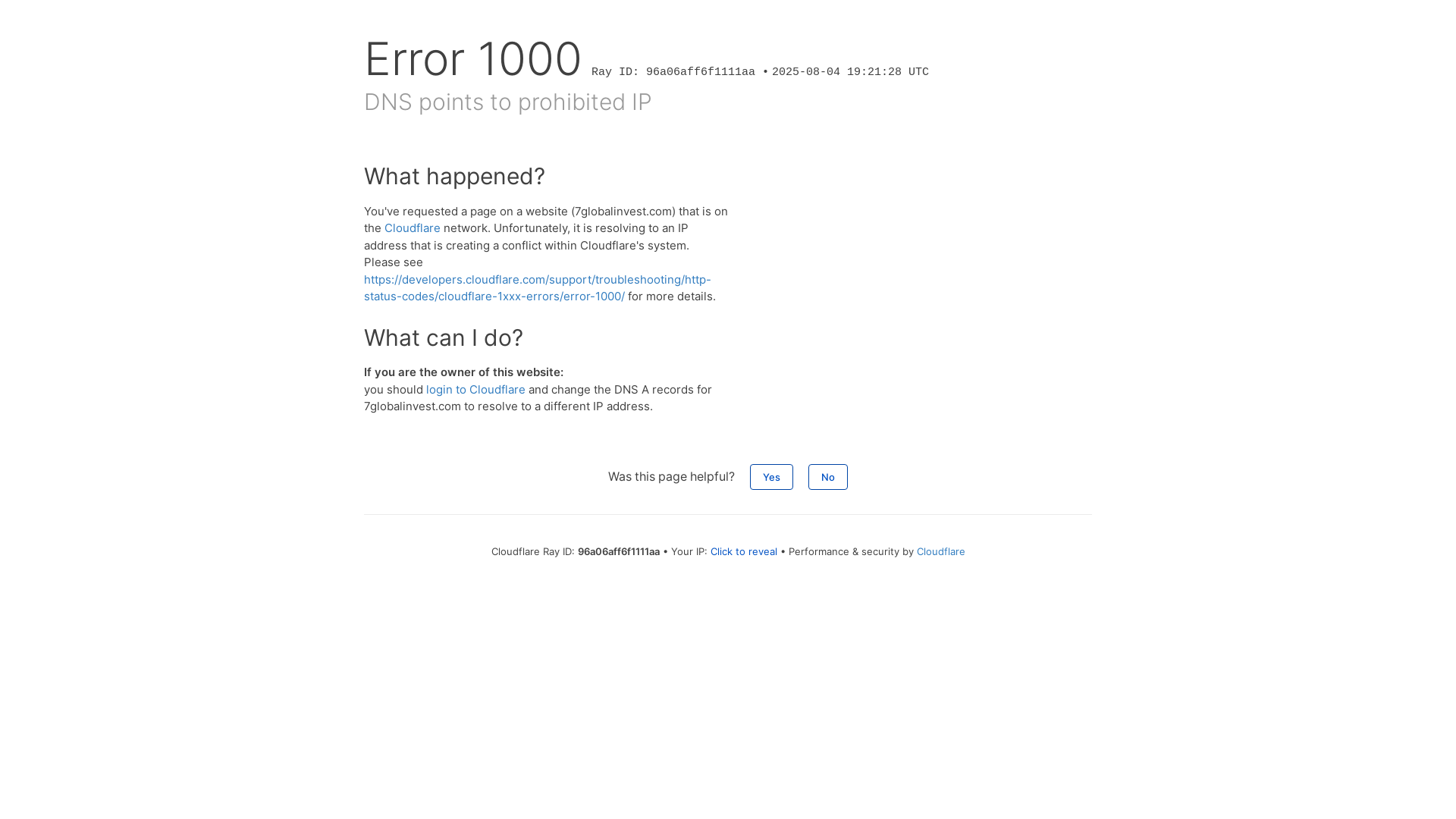 website screenshot of https://7globalinvest.com/