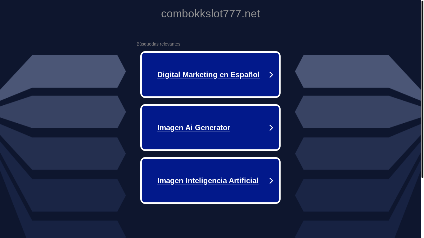 website screenshot of https://combokkslot777.net/