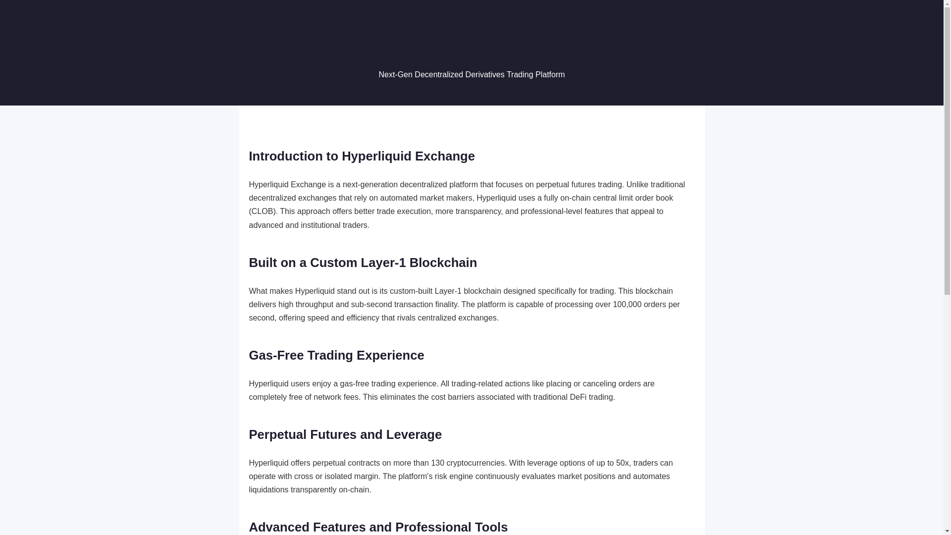 website screenshot of https://hyperliquid-xyz.pages.dev/