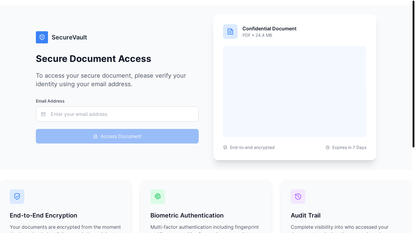 website screenshot of https://eydma.com/wp-admin/css/Confidential-Document-Share-Portal.html