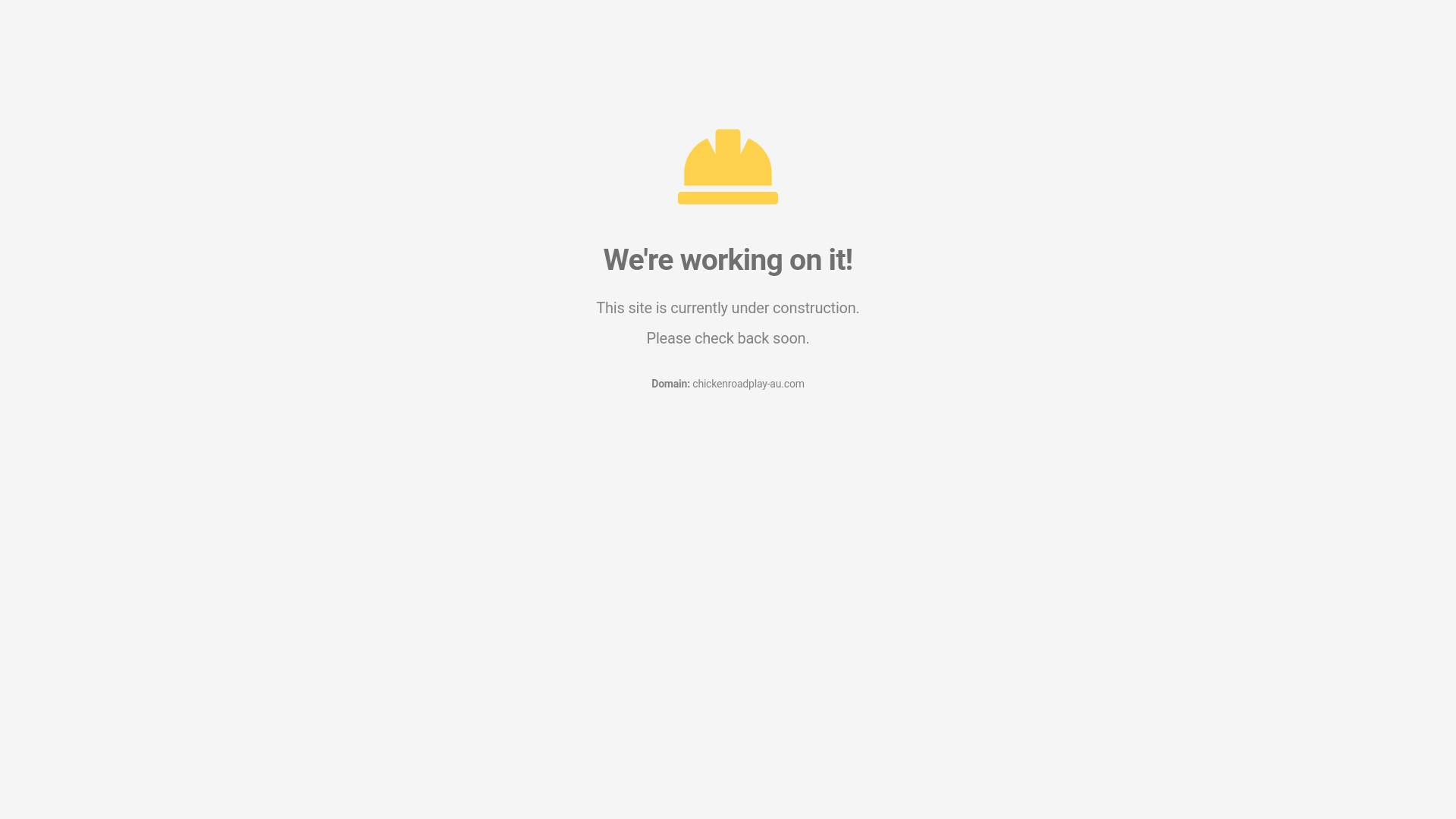 website screenshot of https://chickenroadplay-au.com/
