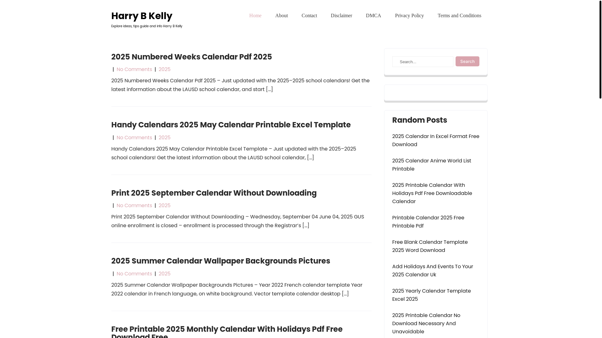 website screenshot of https://harrybkellyl.pages.dev/