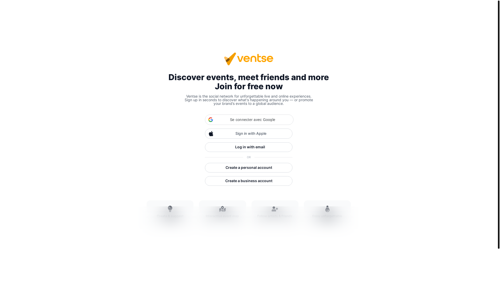 website screenshot of https://ventse-web.pages.dev/
